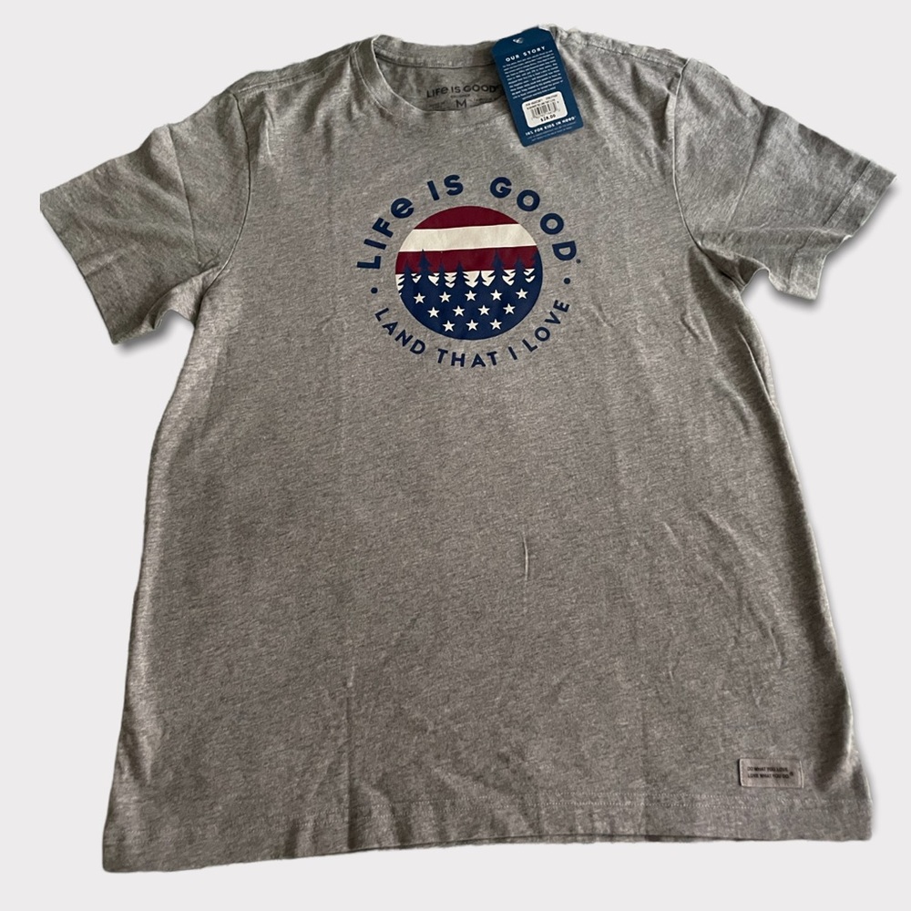 Life is Good “Land That I Love” Crusher Tee